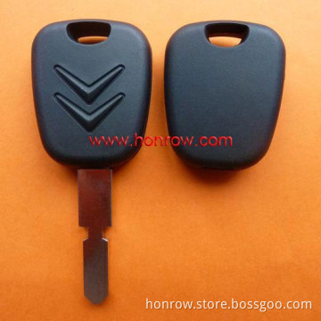 Citroen transponder key with 4 track 406 blade with 7936 ( ID46) Chip